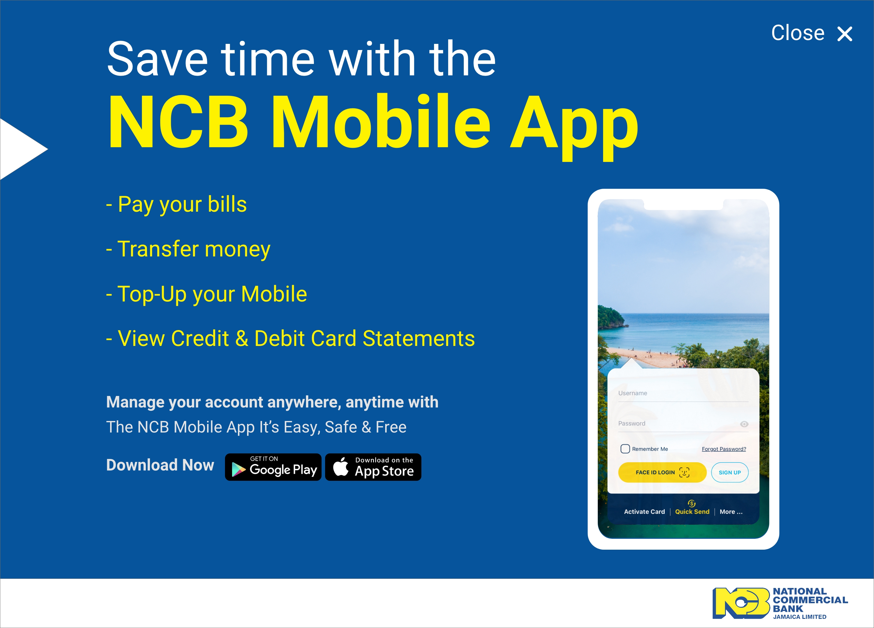 NCB Jamaica on X: We've introduced a new feature to our mobile app: the  Currency Converter! It's super easy to find! You don't even need to sign in  to utilise it. Our